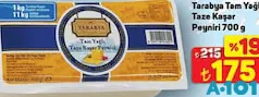 TARABYA TAM YAĞLI TAZE KAŞAR PEYNİRİ 700 G TARABYA TAM YAĞLI TAZE KAŞAR PEYNİRİ 700 G